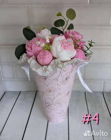 Букеты из мыла