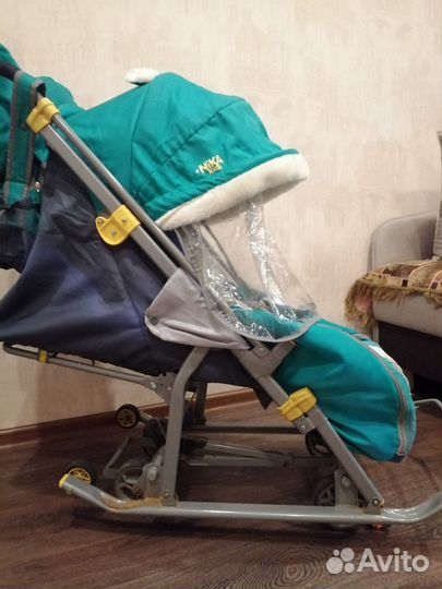 Коляска санки