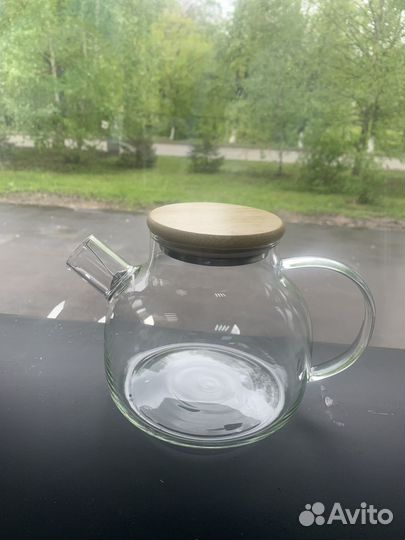 Чайник заварочный стеклянный