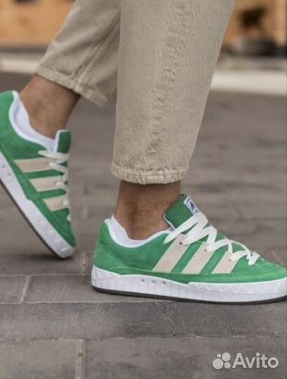 Кроссовки Adidas Adimatic Green/White 40-45