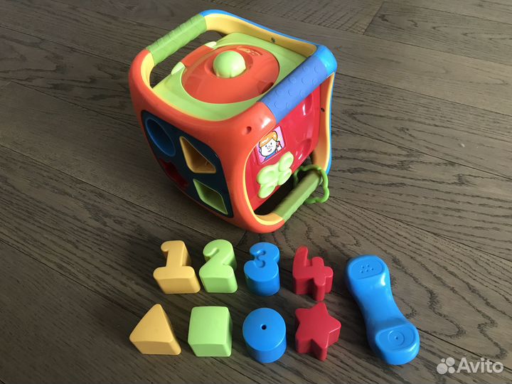 Интерактивный куб сортер