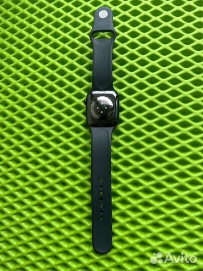Часы apple watch 7 45 mm blue