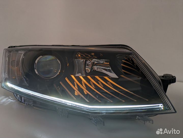 Фары led octavia a7