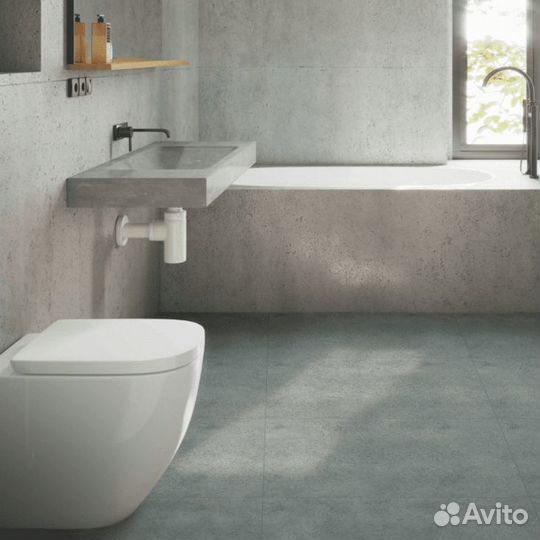 Пвх плитка DEW Бетон Мармара 6054-5