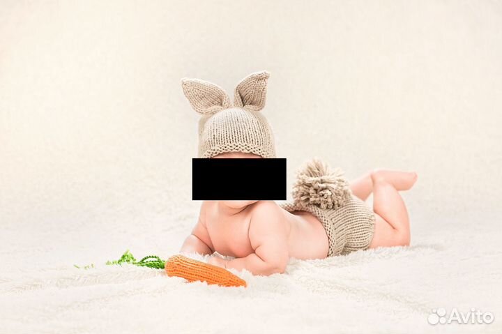 Зайчик заяц и морковка костюм фотосессии наряд
