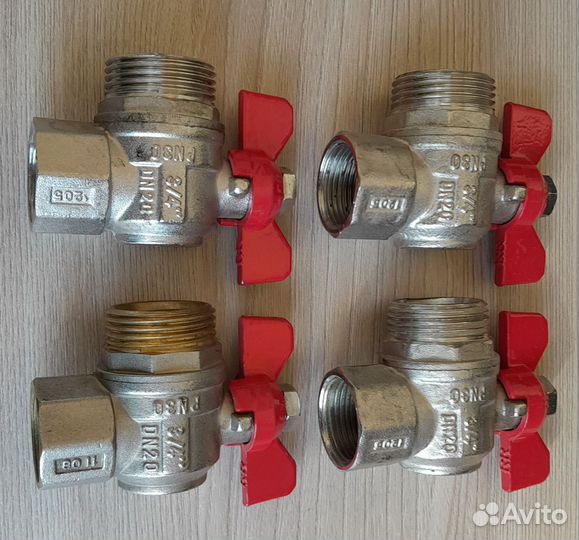 Кран шаровый с американкой 3/4