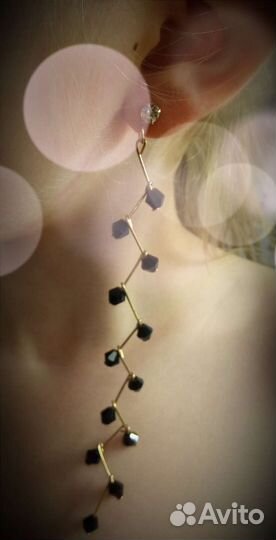 Серьги-длинюшки