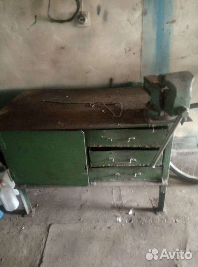 Тиски слесарные бу