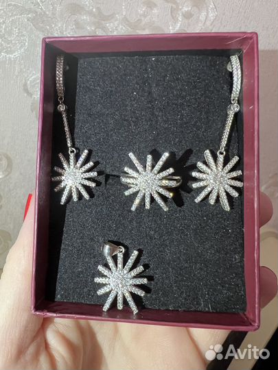Серебряный комплект