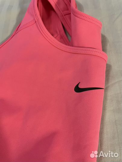 Спортивный топ Nike Найк м оригинал розовый