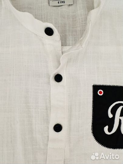 Рубашка для мальчика 116-122