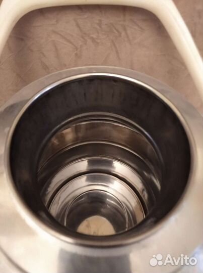 Термос с помпой времён СССР Китай