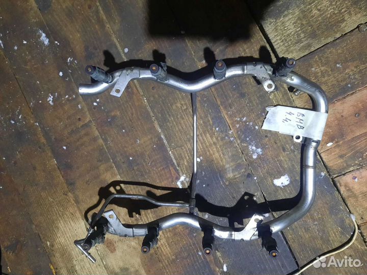 Форсунки топливные M62 в сборе с рампой