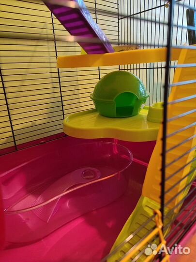 Клетка для сирийского хомяка, крыс