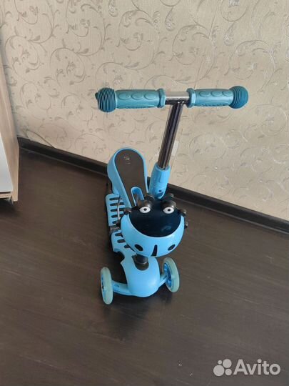 Самокат детский трехколесный бу