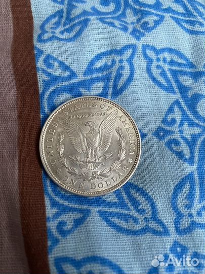 Монета usa 1 доллар 1921 года