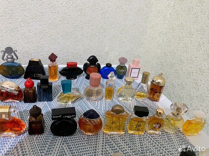 Большая коллекция винтажных миниатюр