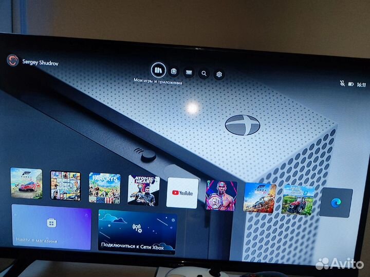 Xbox one s 1tb с играми