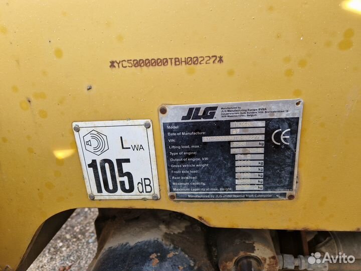 Телескопический погрузчик CAT TH355, 2006