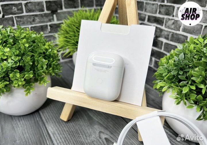 Airpods 2 premium lux новые