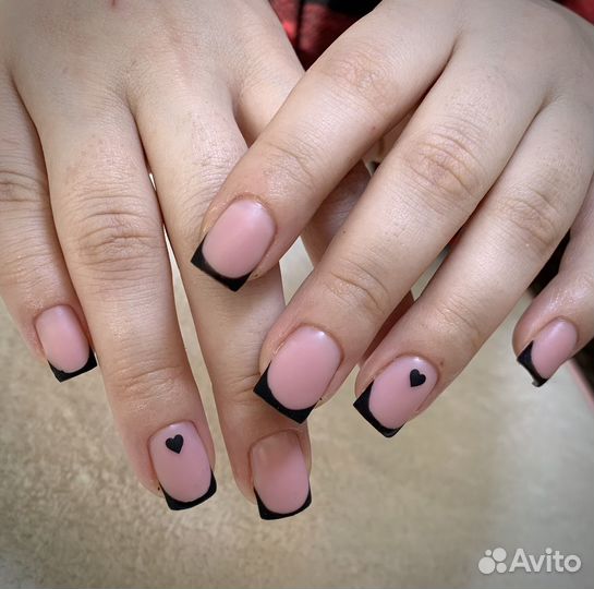 Наращивание ногтей на дому