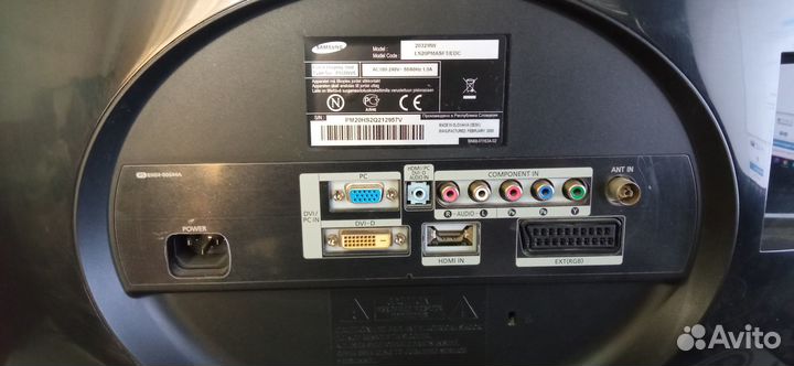 Монитор Samsung 22 дюйма на запчасти