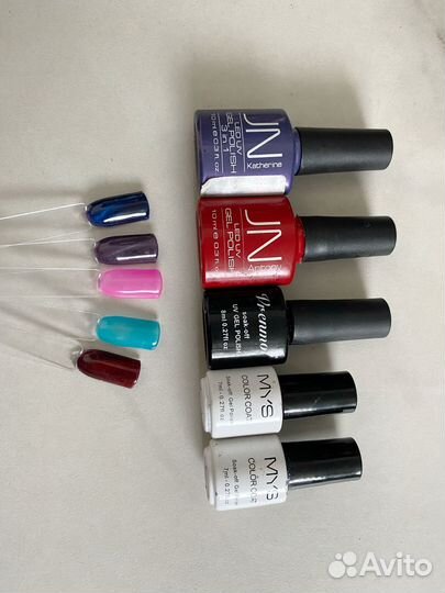 Гель лак пакетом