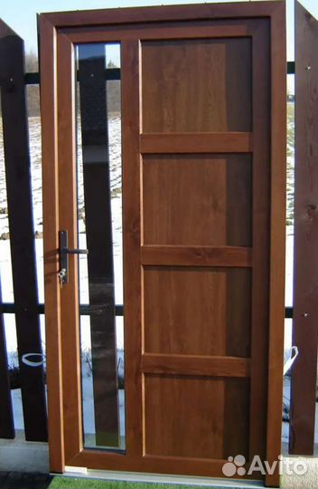 Дверь пластиковая кашированная 980*2100