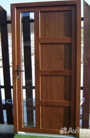 Дверь пластиковая кашированная 980*2100