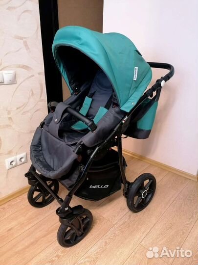 Коляска Riko Bella 3в1 Малахит