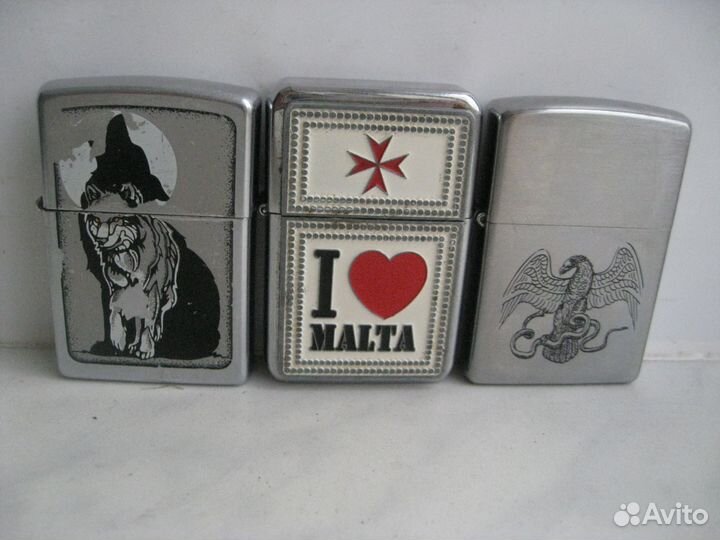 Зажигалки Zippo и Star Б/У