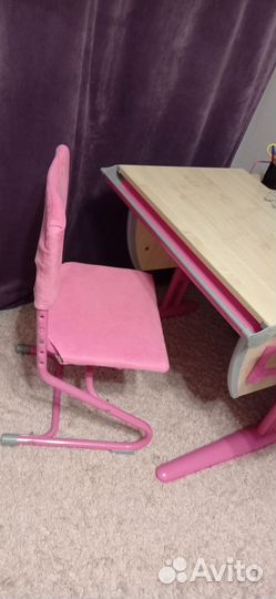 Растущая парта и стул дэми