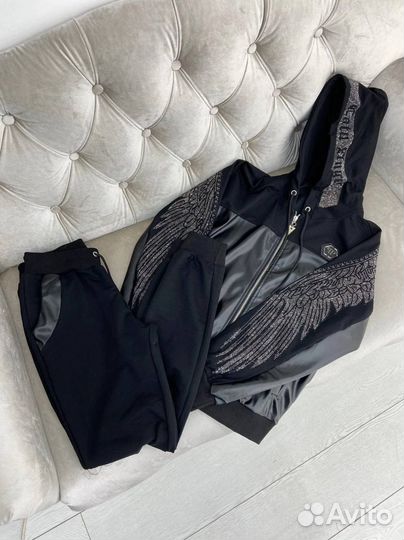 Костюм крылья стразы