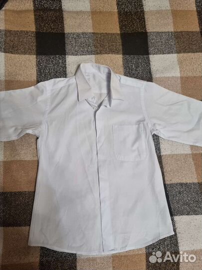 Рубашка школьная рост 134