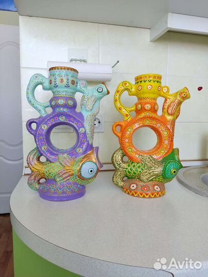 Квасник ваза керамика СССР ручная работа