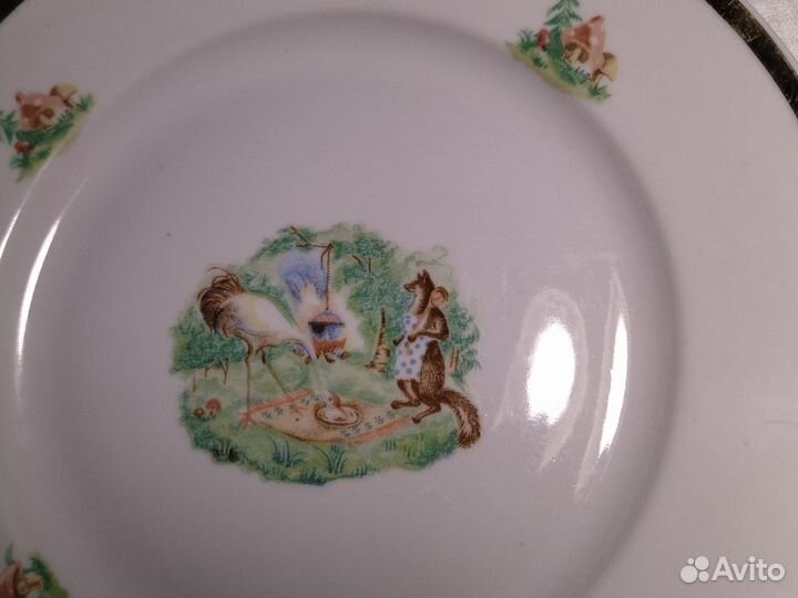 Тарелка детская Дулево 