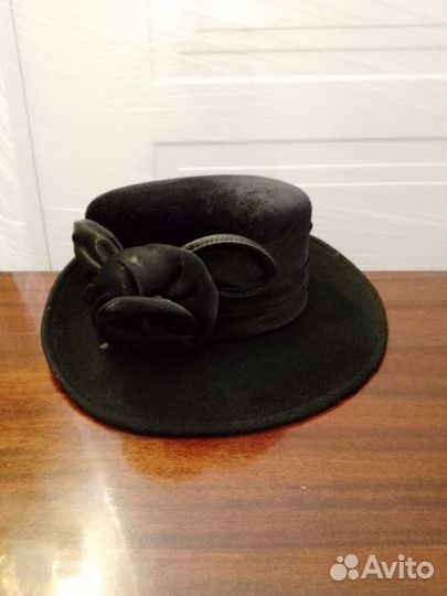 Шляпа фетровая женская