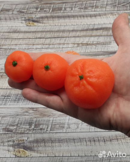 Мандарины из мыла ручной работы розница и опт