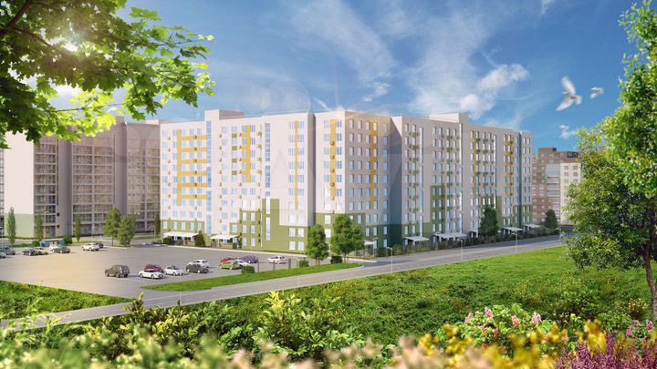 2-к. квартира, 52,4 м², 6/11 эт.