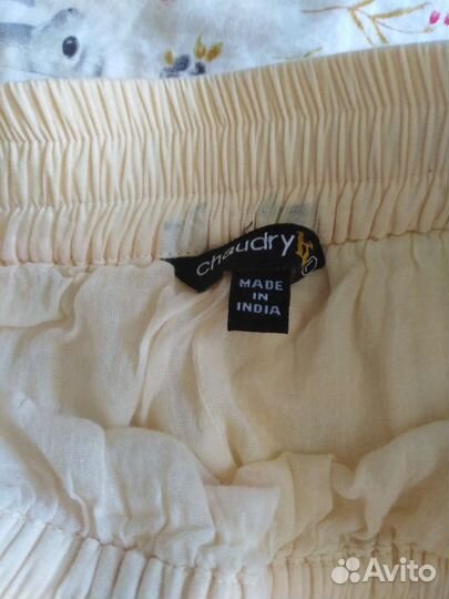 Юбка из хлопка