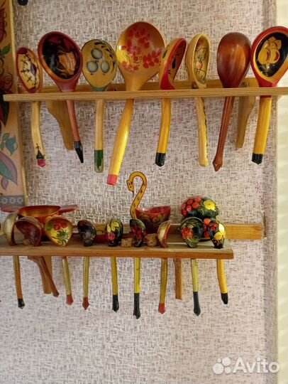 Ложки деревянные СССР и другие изделия