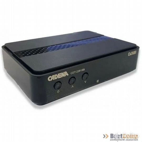 Приемник цифровой эфирный DVB-T2 Cadena CDT-2291SB