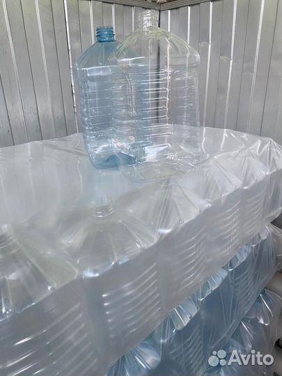 Пэт бутылки 5 литров, очень плотная 76 гр