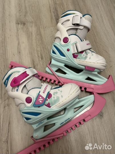 Коньки детские раздвижные 26-31 размер