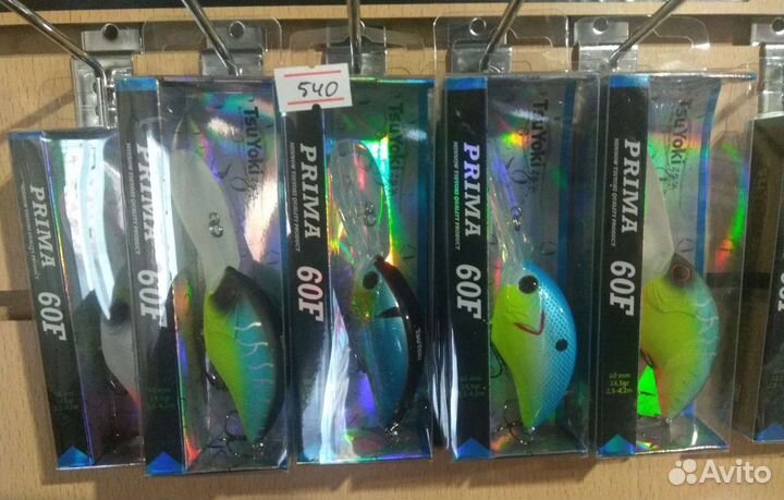 Воблеры для троллинга TsuYoki Prima 60f