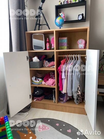 Шкаф для детей Lummi / Развивающая мебель Монтессо