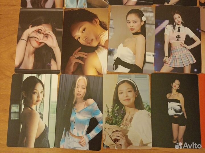 Карточки кей поп дженни