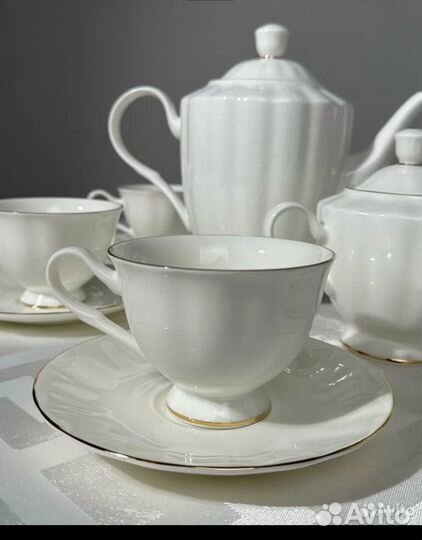 Императорский чайный сервис, фарфор, 