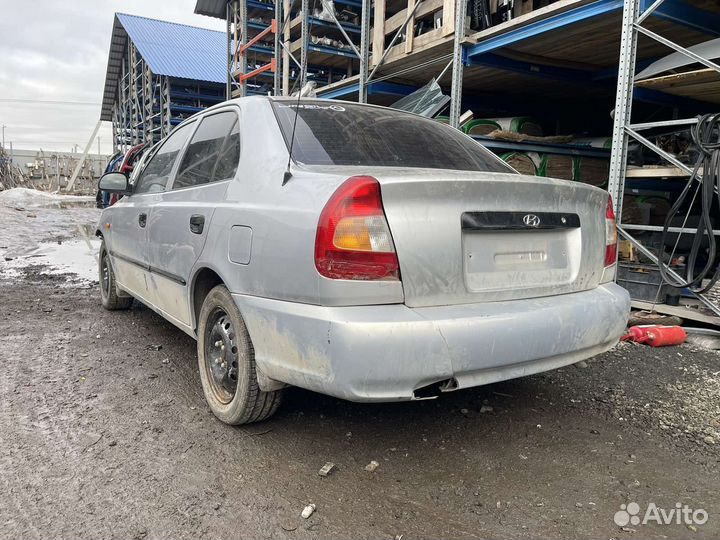Hyundai accent 2009 МКПП разбор