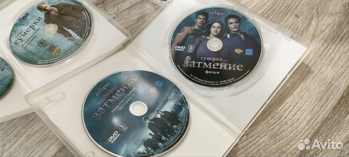 Коллекционные издания дисков Сумерки
